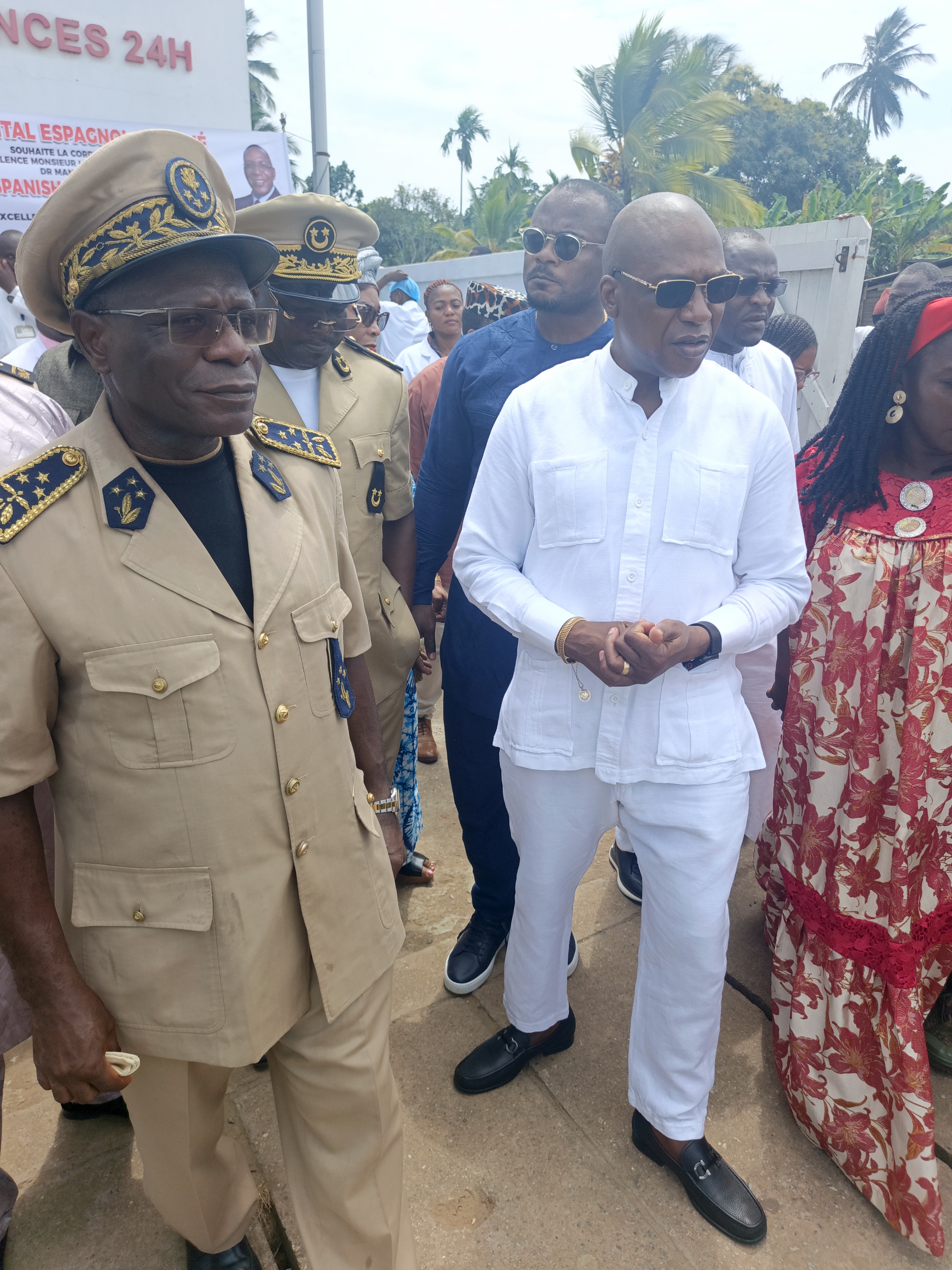 Minister of Health Visits Ebomé Hospital